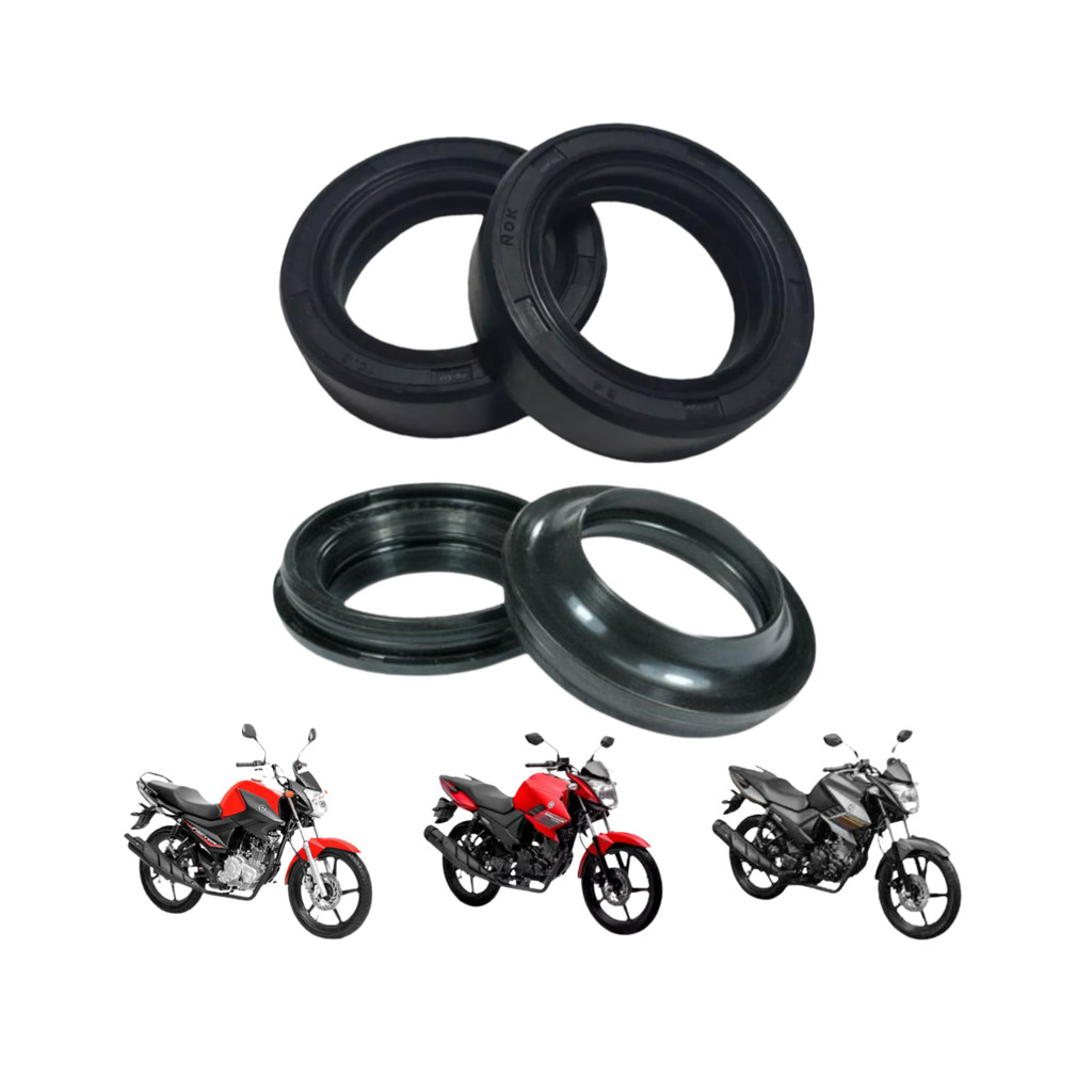 Retentor Bengala corteco+Guarda pó Yamaha Fazer 150 Ybr Factor 125 150