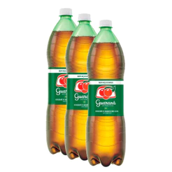 Kit 3 Refrigerante Guaraná Antarctica Zero Pet 2 Litros
