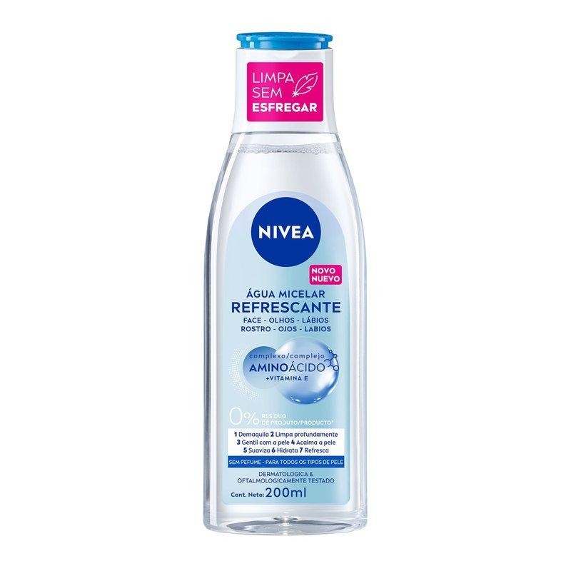 Água Micelar Nivea Solução de Limpeza 7 em 1 200ml em Oferta na Shopee
