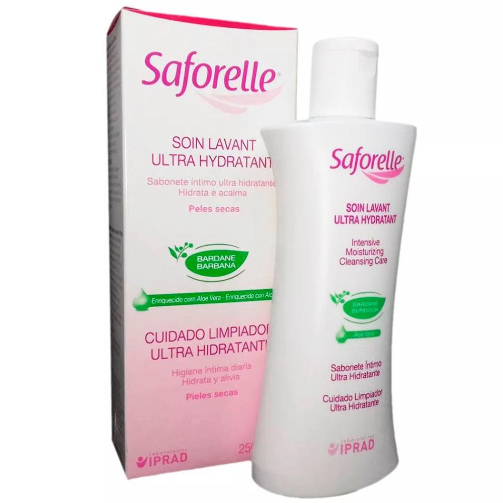 Sabonete Íntimo Saforelle Ultra-Hidratante 250mL em Oferta na Shopee