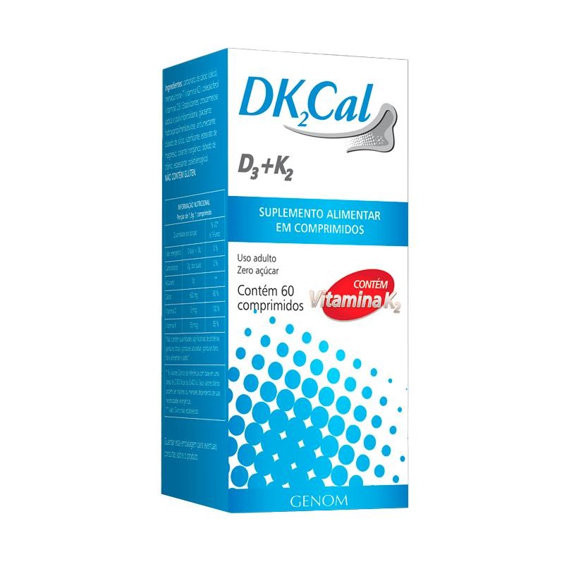 Suplemento Alimentar Dk2Cal 60 Comprimidos em Oferta na Shopee