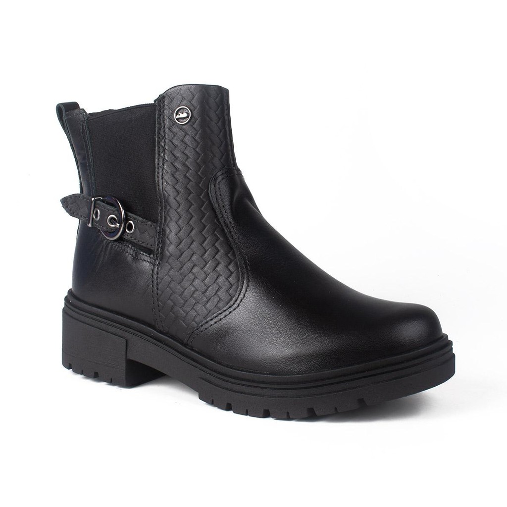 Bota Dakota de Cano Curto Em Couro Feminina D0402 em Oferta na Shopee