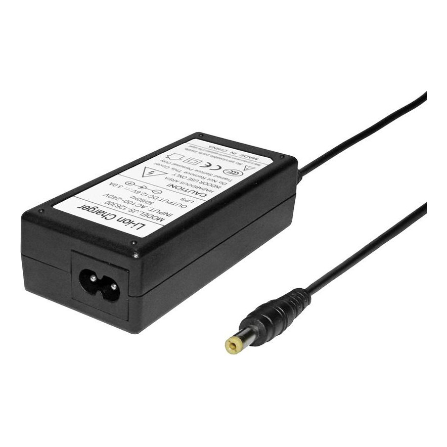 Fonte Carregador Bivolt  Ent. Ac 100-240v Saída Dc12,6v 3a