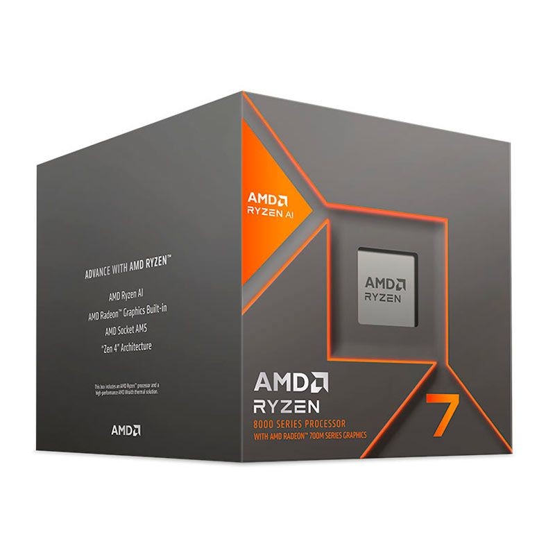 Processador AMD Ryzen 7 8700G, 4.2GHz (5.1GHz Max Turbo)