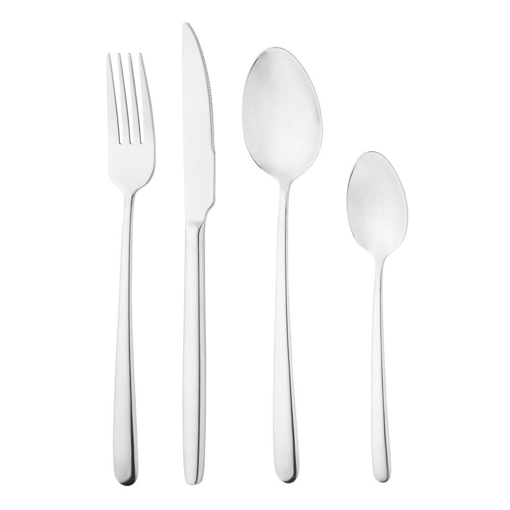 Faqueiro 24 Peças Viena Aço Inox Wolff em Oferta na Shopee