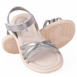 Sandália Infantil Feminina Fofura Worldcolors - Prata em Oferta na Shopee