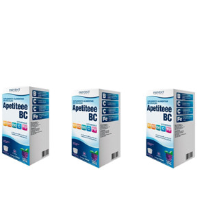 Kit C/3 Apetiteee BC Uva 240 ML Vitamina C+ B1 B2 B6 - Prevent em Oferta na Shopee