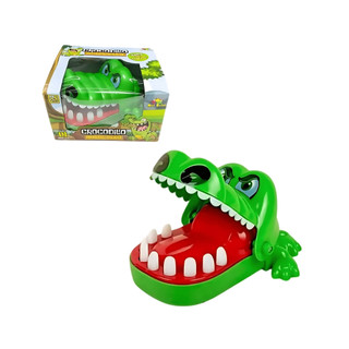 Brinquedo Infantil Jacaré Morde Dedo Crocodilo Dentista Novo