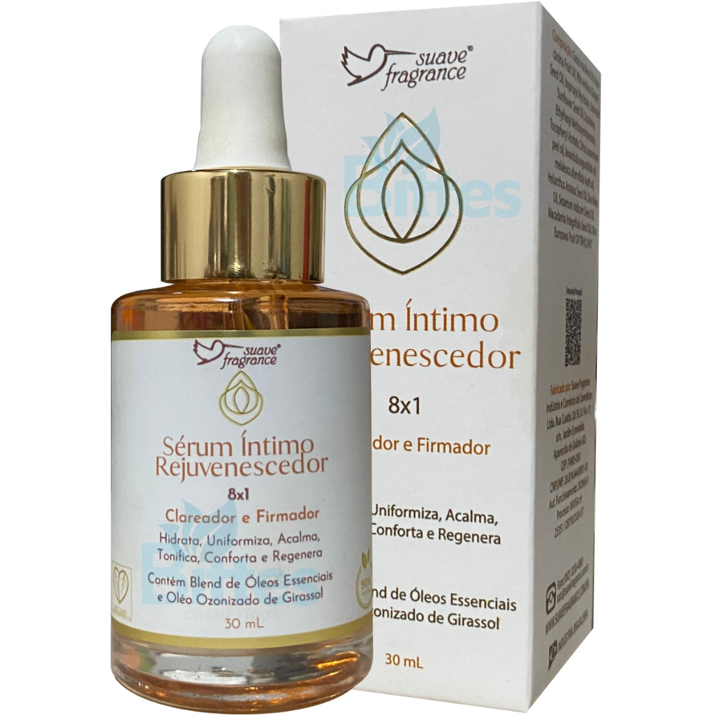 SÉRUM ÍNTIMO REJUVENESCEDOR SUAVE FRAGRANCE COSMÉTICOS CLAREADOR em Oferta na Shopee