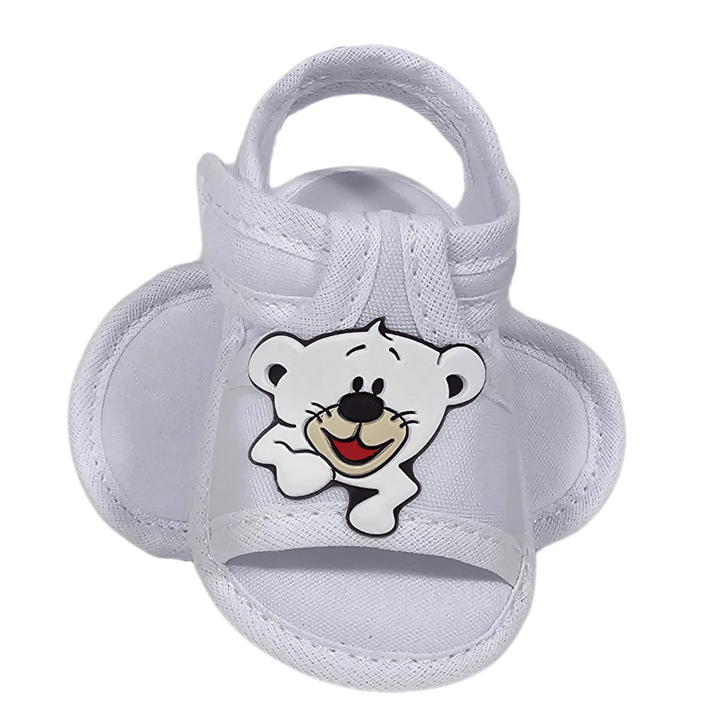 Sandália Infantil Unissex Primeiro Sapatinho Recem Nascido Ursinho Verao em Oferta na Shopee