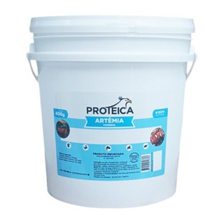 Artêmia Farinha Liofilizada Ração para Peixes Ornamentais Balde 400g em Oferta na Shopee