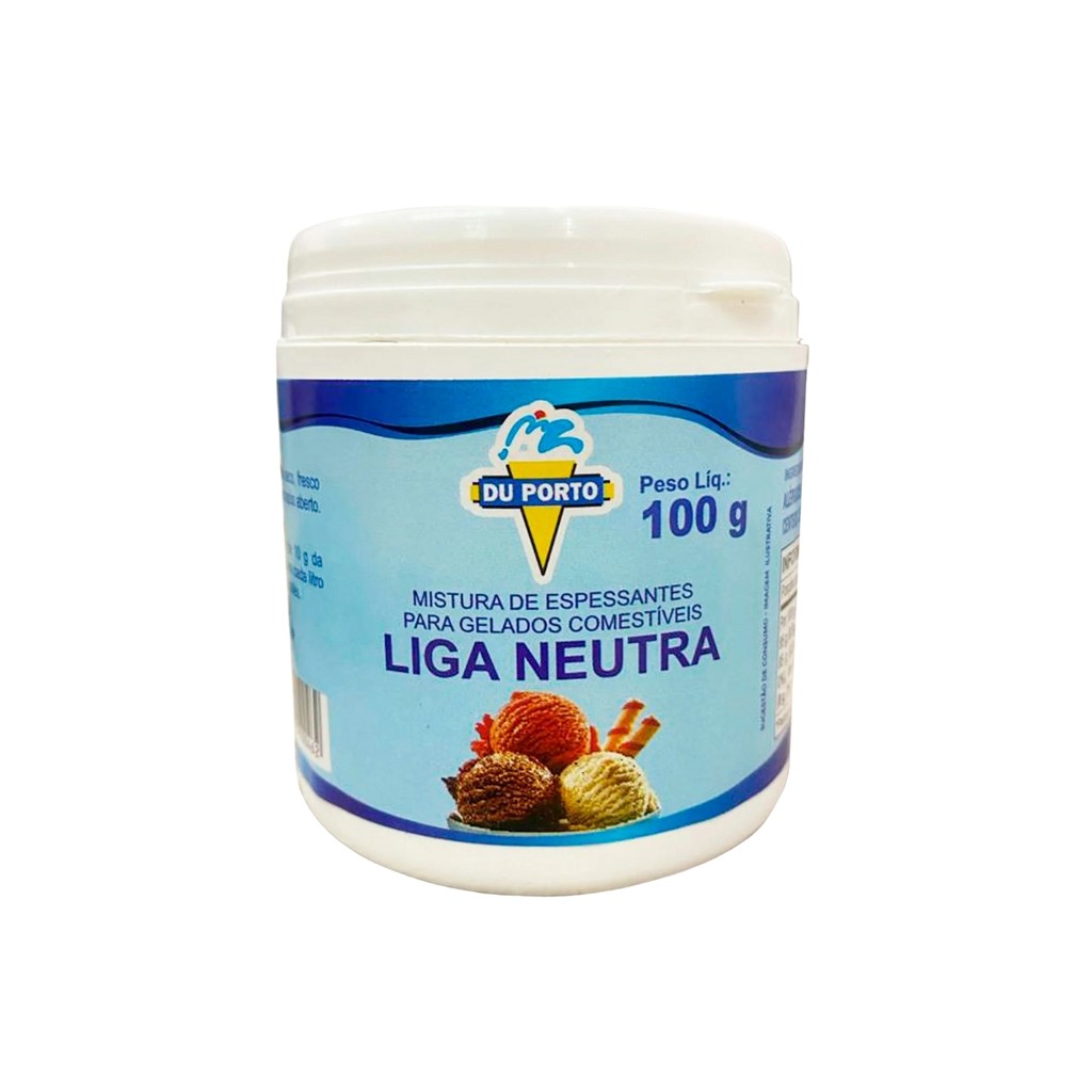 Du Porto Liga Neutra 100g – Estabilizante para Sorvete Artesanal e Gelados