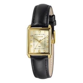 RELÓGIO LINCE FEMININO COURO DOURADO LQC4823L25 C2PX em Oferta na Shopee