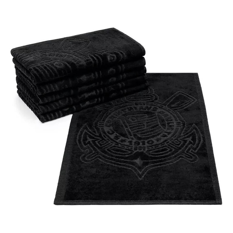 Toalha Corinthians Oficial Torcedor Banho Praia-Jacquard- Buettner