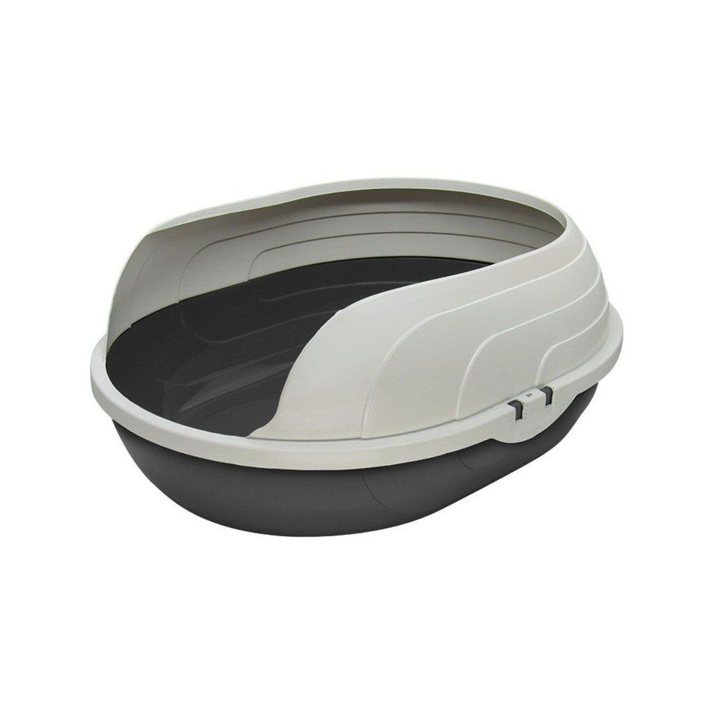 Caixa de Areia Sanitária Bandeja Higiênico Com arco para Gato FURACÃO PET