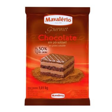 Chocolate em Pó Solúvel 50% Cacau 1kg - Mavalério
