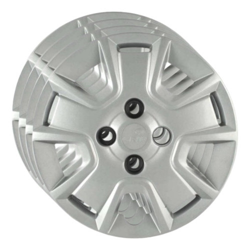 Jogo de Calota Aro 14 Ford Ka 2012 Até 2013 -090CB-PTA-U- Grid