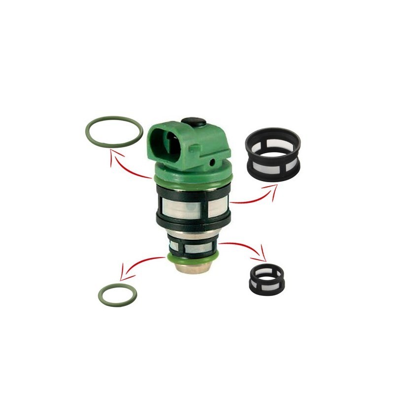 Reparo Bico Marelli 2 Filtros 2 Orings Ds1201 em Oferta na Shopee