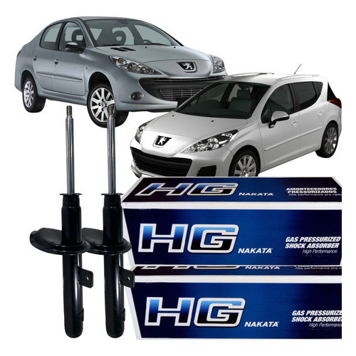 Kit Amortecedor Nakata Dianteiro Peugeot 207 Sw 1.4 2010 em Oferta na Shopee