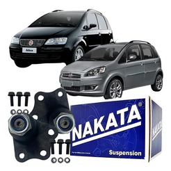 Kit Pivô Bandeja Direito Esquerdo Fiat Idea 1.4 8v 2006
