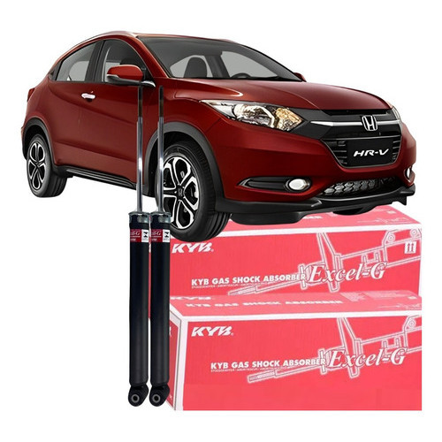 Kit Amortecedor Traseiro Kayaba Hr-v 1.8 2015 2021