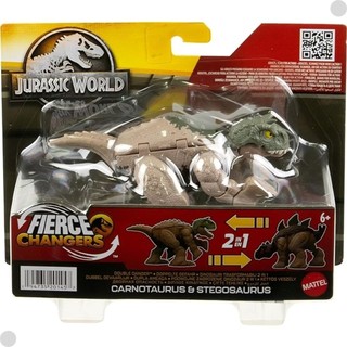 Jurassic World Carnotaurus & Stegosaurus - MATTEL em Oferta na Shopee
