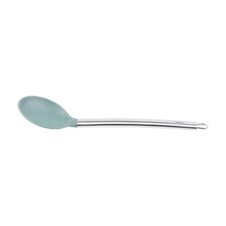 Colher Para Arroz Aço Inoxidável Base Silicone 33,5 cm Cor Verde Linha Duo Brinox em Oferta na Shopee