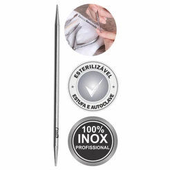 Palito Para Manicure Inox Profissional Para Cuticula