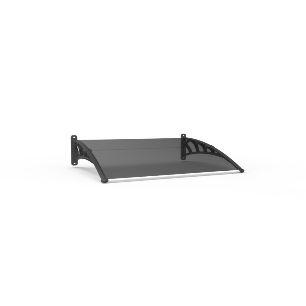 Toldo Modular Policarbonato Chapa Fumê 150cmx100cm Preto Organize 150cm x 100cm em Oferta na Shopee