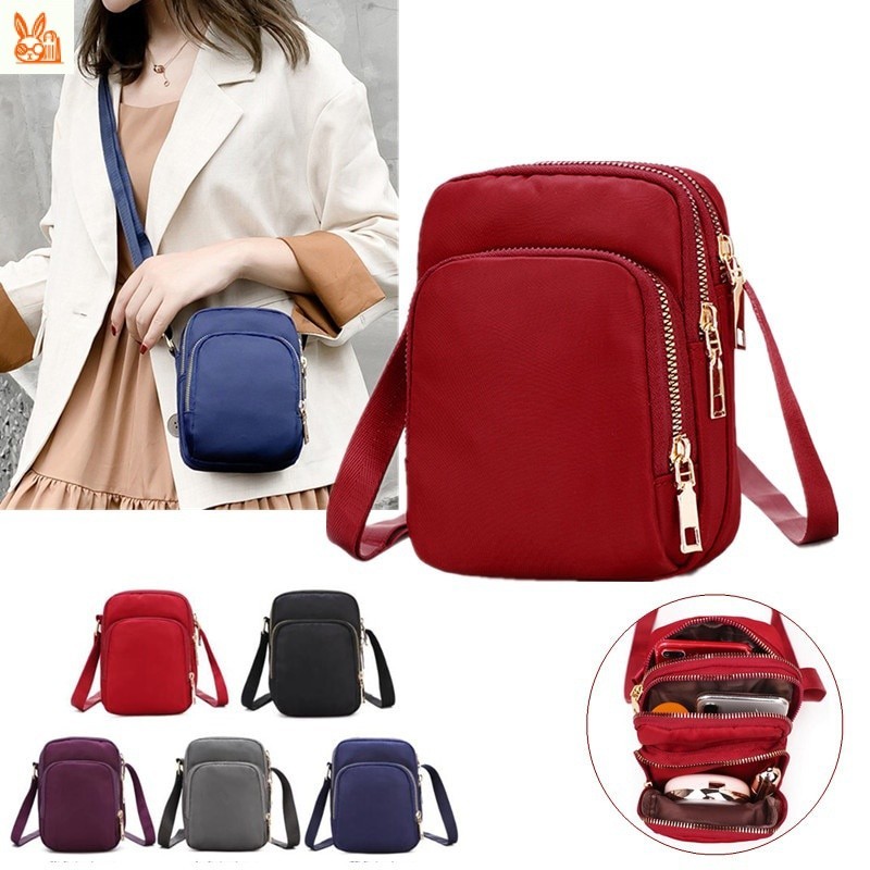 Moda Mulheres Crossbody Zipper Ombro Senhora Saco Do Telefone Móvel Multifuncional Feminino Bolsa Saco De Pulso Novo Hot 2021 516