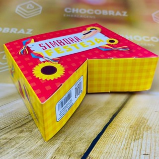 10 CAIXA BANDEIRINHA (06 DOCES) - SIMBORA FESTEJA 4964  FESTA JUNINA 2025 IDEIA em Oferta na Shopee