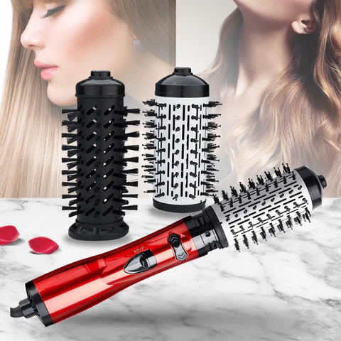 Escova Rotativa Elétrica Secador de cabelo Professinal 2 em 1  110v e 220v