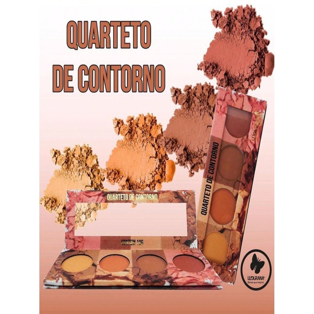 Tálinda - Ludurana Paleta Quarteto De Contorno B0020