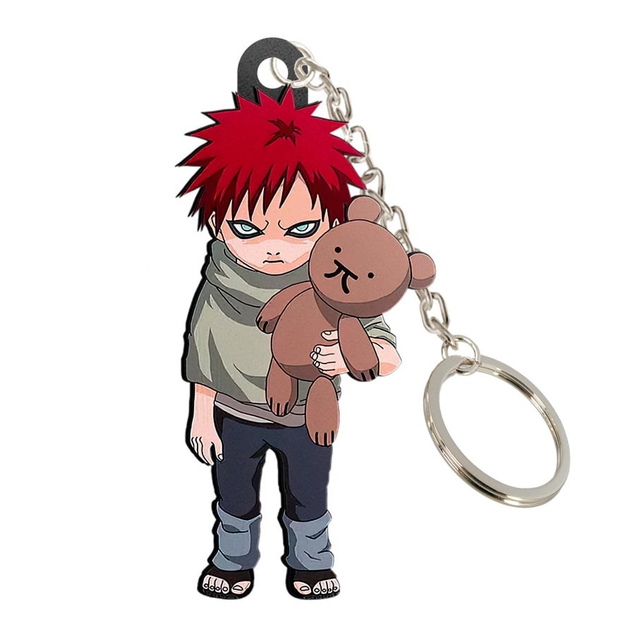 Chaveiro MDF Naruto Gaara
