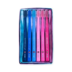Kit Escova Dental Curaprox Pink and Blue Edition 5460 Ultrasoft 6 Unidades