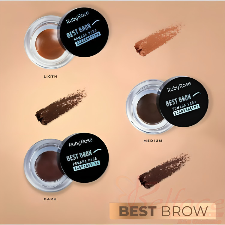 Pomada para Sobrancelha Best Brow Gel Ruby Rose