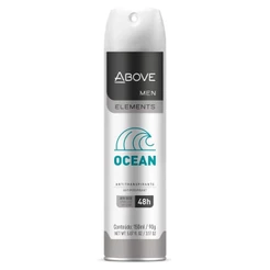 ABOVE MEN ELEMENTS DESODORANTE AEROSSOL OCEAN COM 150ML