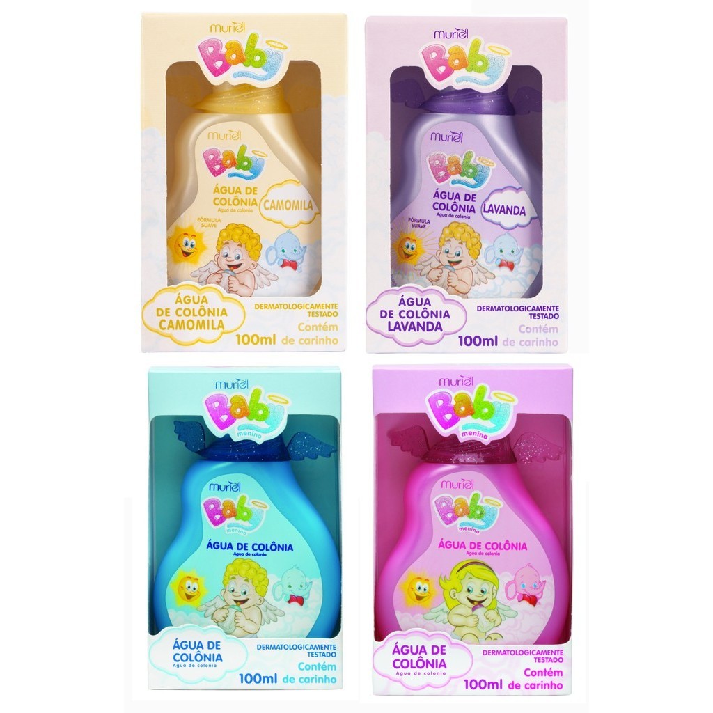 Água De Colônia Infantil Baby - Muriel em Oferta na Shopee