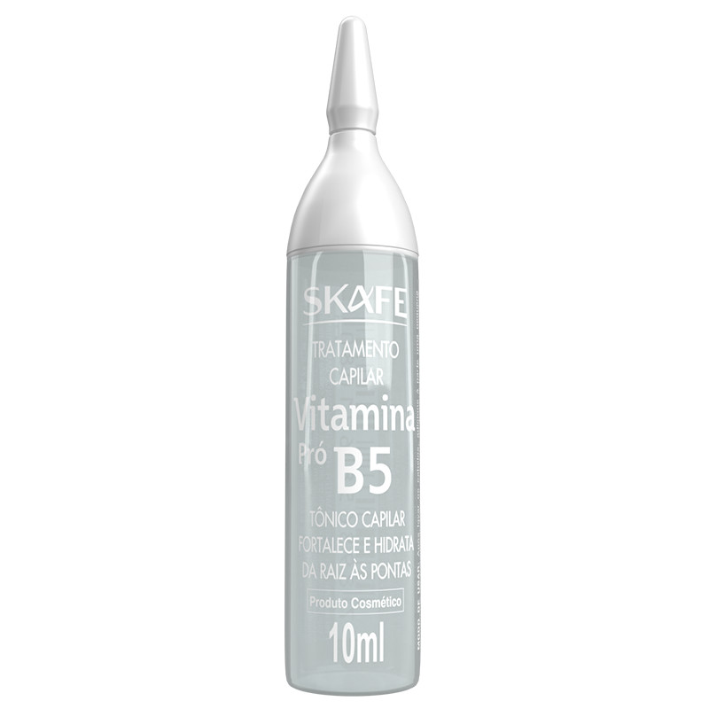 Ampola Tratamento Capilar Vitamina Pro B-5 10ml – Skafe em Oferta na Shopee