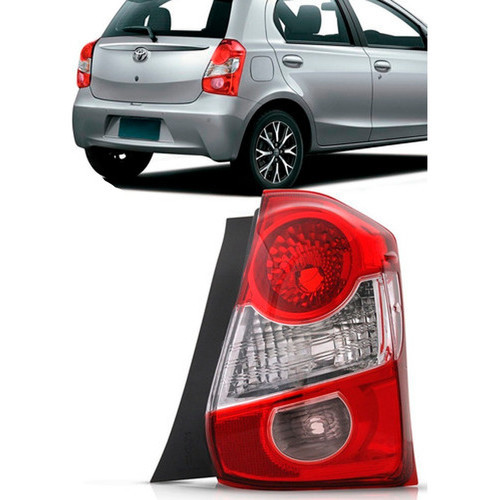 LANTERNA TRASEIRA ETIOS HATCH 2013 ATÉ 2018 LADO ESQUERDO OU DIREITO em Oferta na Shopee