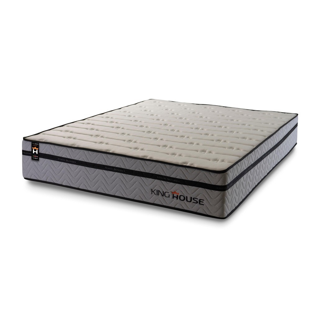 Colchão c/ Molas Ensacadas Preston Queen 158x198x33 Cinza em Oferta na Shopee