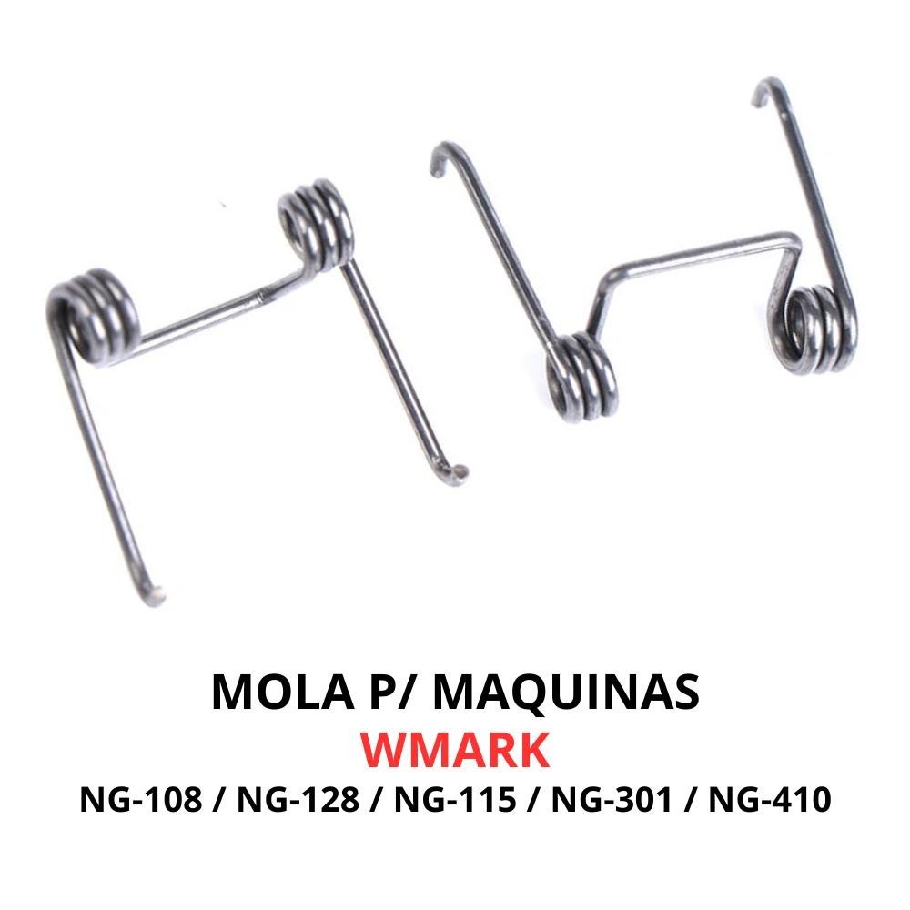 Kit 2 Molas Invertida Máquinas Wmark Ng 108 115 410 E Kemei 2600