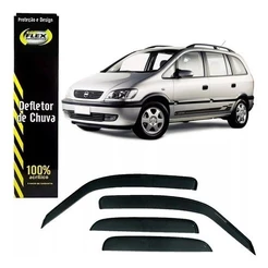 Defletor Calha de Chuva Zafira 2001 a 2012 4 Portas Ecoflex