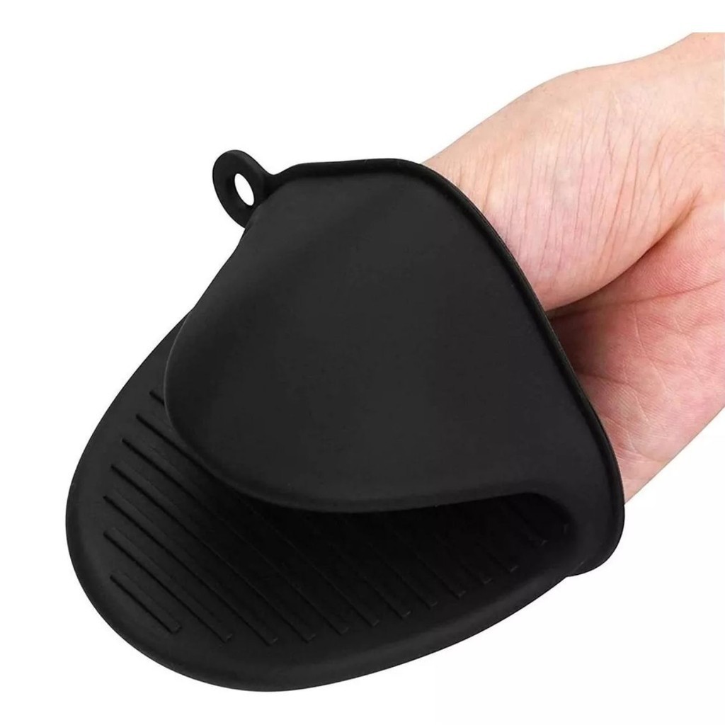 Kit 2 Pegador Luva Térmica De Silicone Forno Panela Fogão