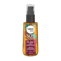 ÓLEO 10 EM 1 MULTIBENEFÍCIOS SALON LINE SOS CACHOS 42ML