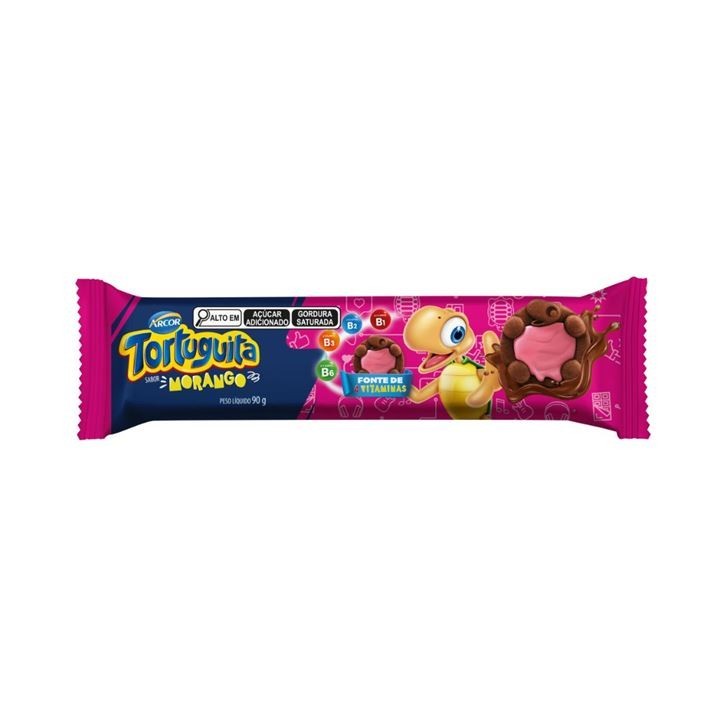 Biscoito Tortini Tortuguita Formato 90g Arcor - Food & Beverages