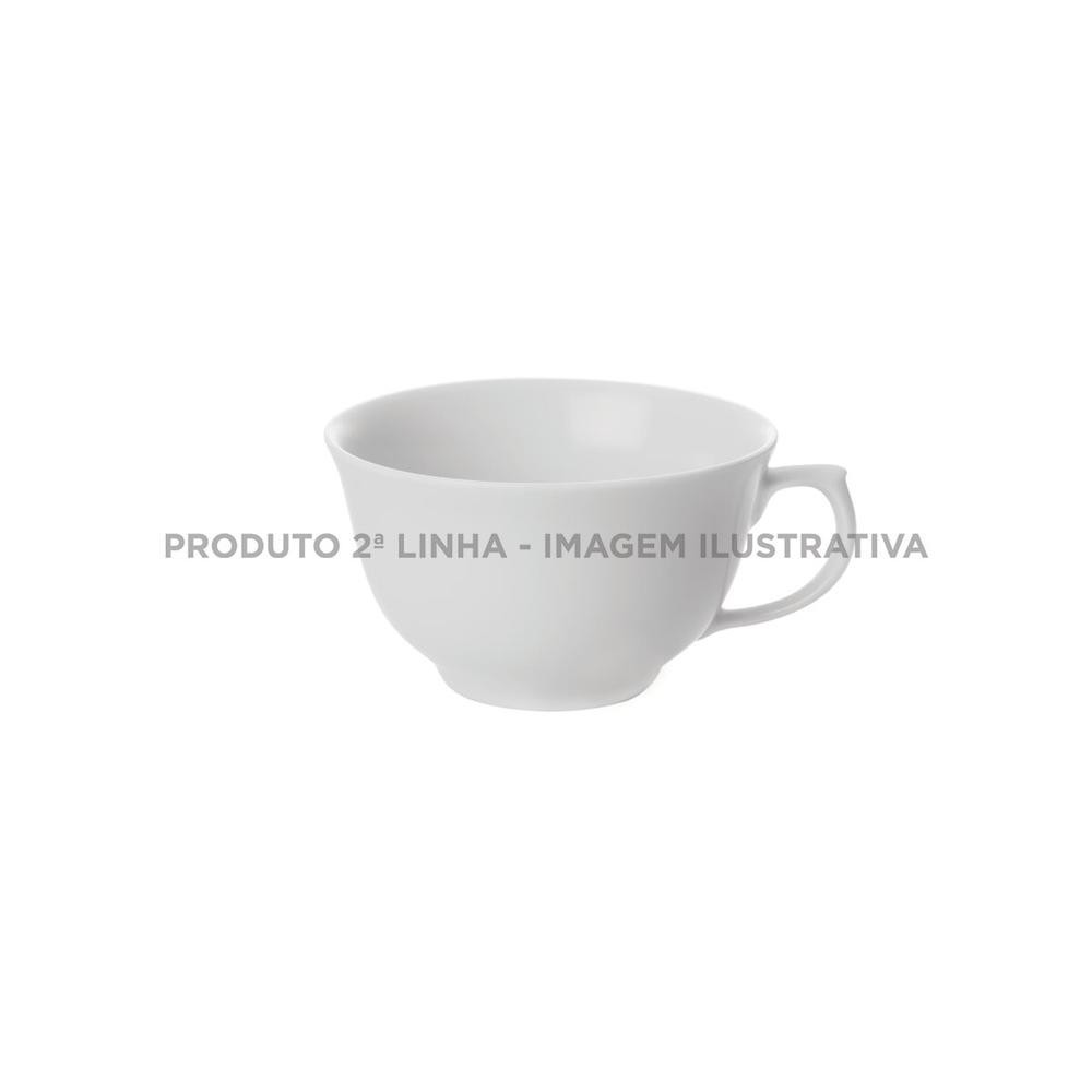 Xicara Chá Sem Pé 200ml Porcelana Schmidt - Mod. Pomerode 2° LINHA 114