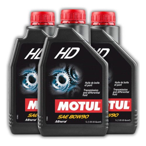 KIT MOTUL HD 80W-90 3 LITROS - Spare Parts and Accessories for Vehicles
