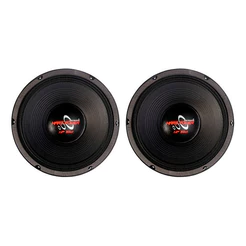 PAR ALTO FALANTES WOOFER 12 POL HARD POWER HP 550 4 OHMS 550W MÉDIO GRAVE