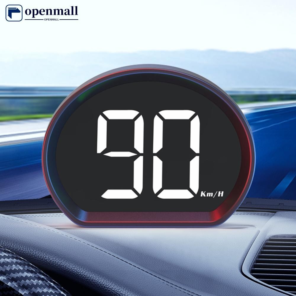 openmall Carro GPS Velocímetro HUD Mostrador De Velocidade Digital Com Dispaly KMH MPH Para Plug and Play De Motocicletas G6Q8